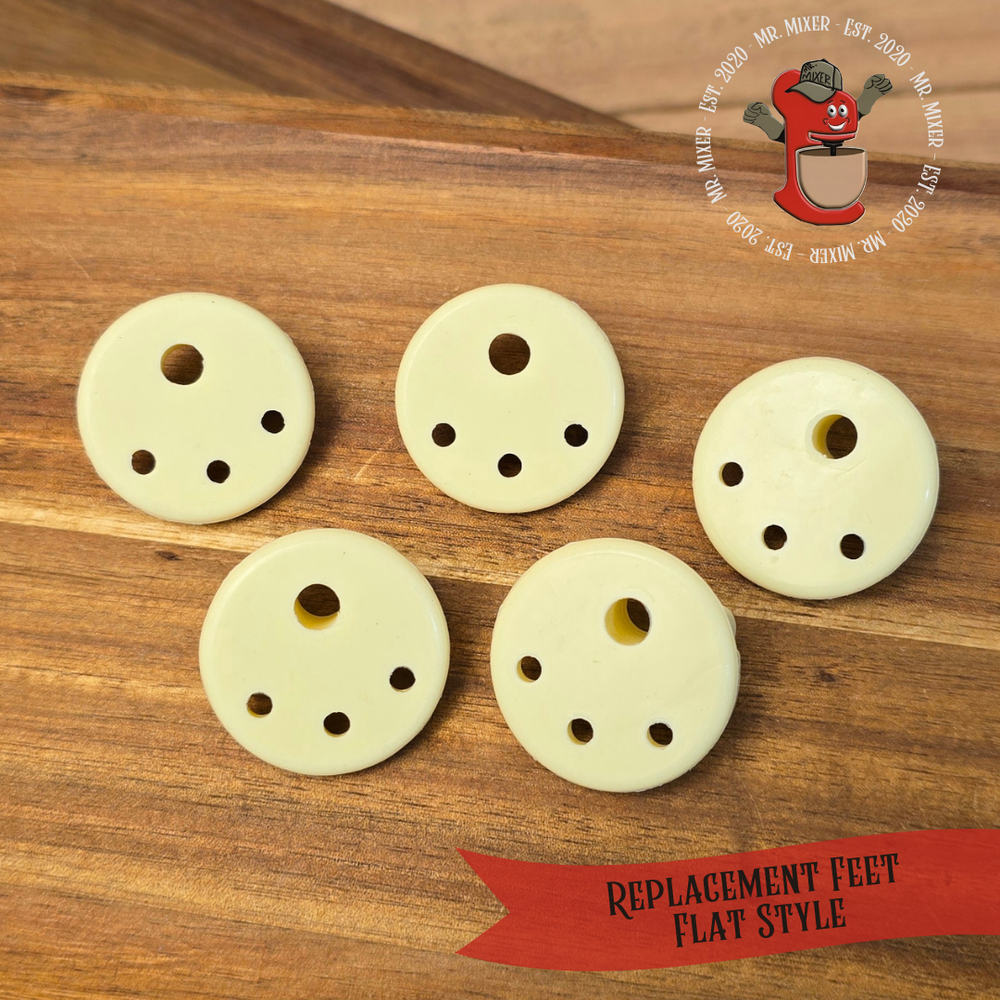 Replacement Feet Flat Style — Mr. Mixer